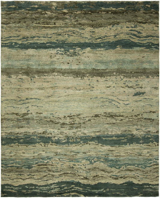 Hand Knotted Wool Modern Rug KND3170