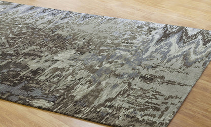 Hand Knotted Wool Modern Rug KND3190