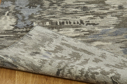 Hand Knotted Wool Modern Rug KND3190