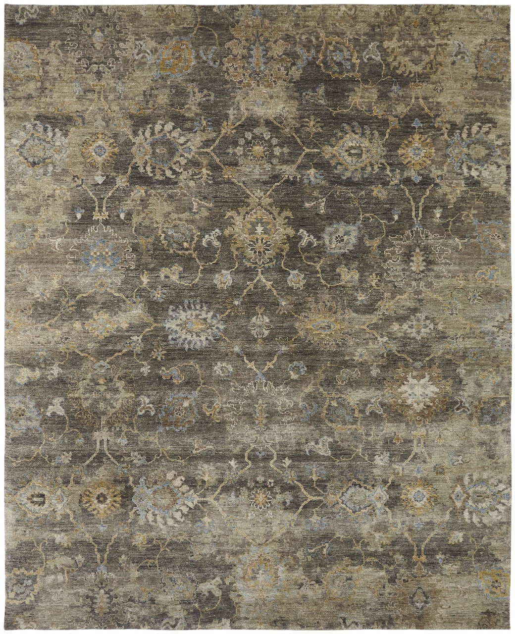 Hand Knotted Wool Transitional Rug KOB0850