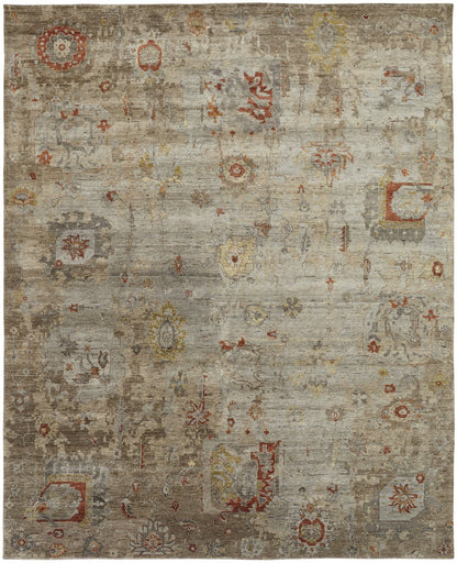 Hand Knotted Wool Transitional Rug KOB0860