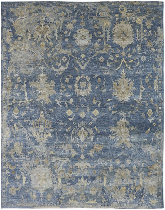 Hand Knotted Wool Transitional Rug KOB0870