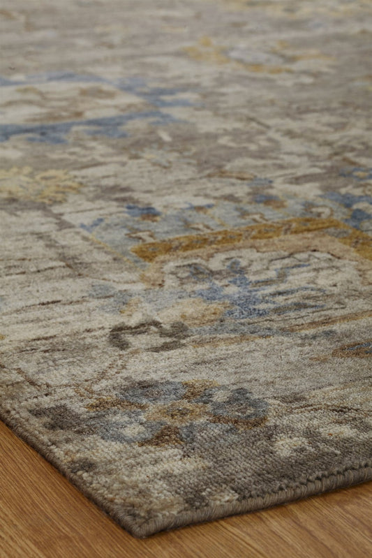 Hand Knotted Wool Transitional Rug KOB0890