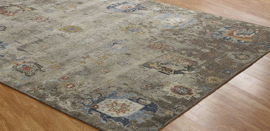 Hand Knotted Wool Transitional Rug KOB0900