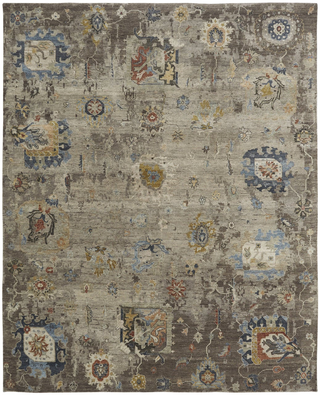 Hand Knotted Wool Transitional Rug KOB0900