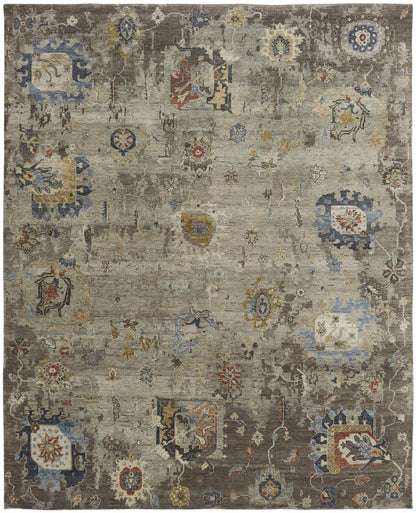 Hand Knotted Wool Transitional Rug KOB0900