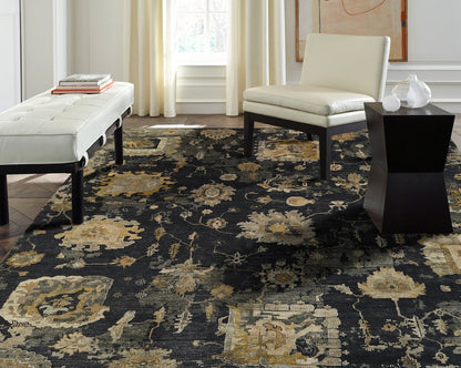 Hand Knotted Wool Transitional Rug KOB0950