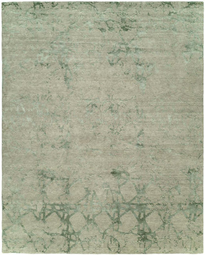 Hand Knotted Wool & Silk Modern Classic/Fade Rug KOR7670