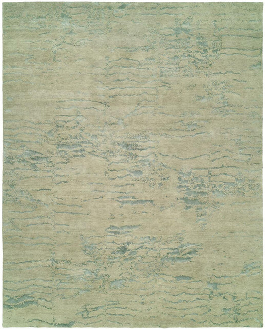 Hand Knotted Wool & Silk Modern Classic/Fade Rug KOR7690