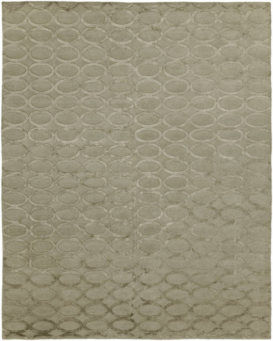 Hand Knotted Wool & Silk Classic/Fade Transitional Rug KOR7770