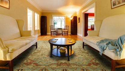 Hand Knotted Wool Traditional Rug KOU4490