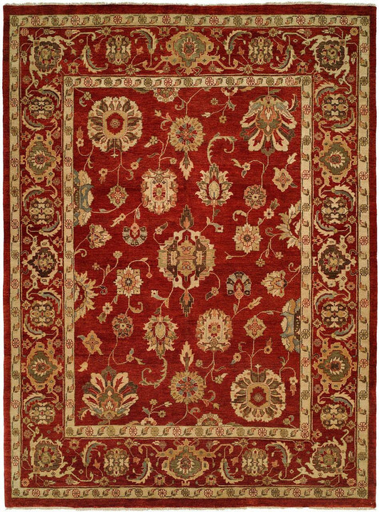 Hand Knotted Wool Traditional Rug KOU4530