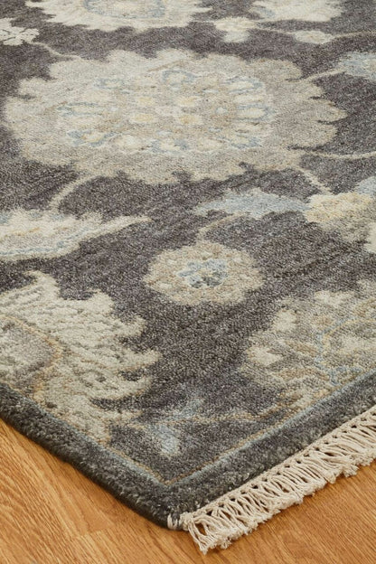 Hand Knotted Wool Transitional Rug KOU4700