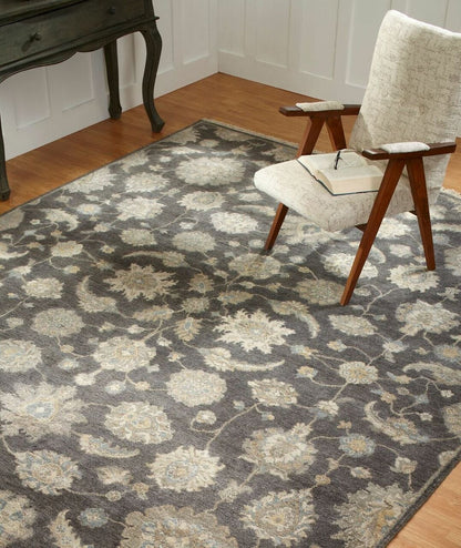 Hand Knotted Wool Transitional Rug KOU4700