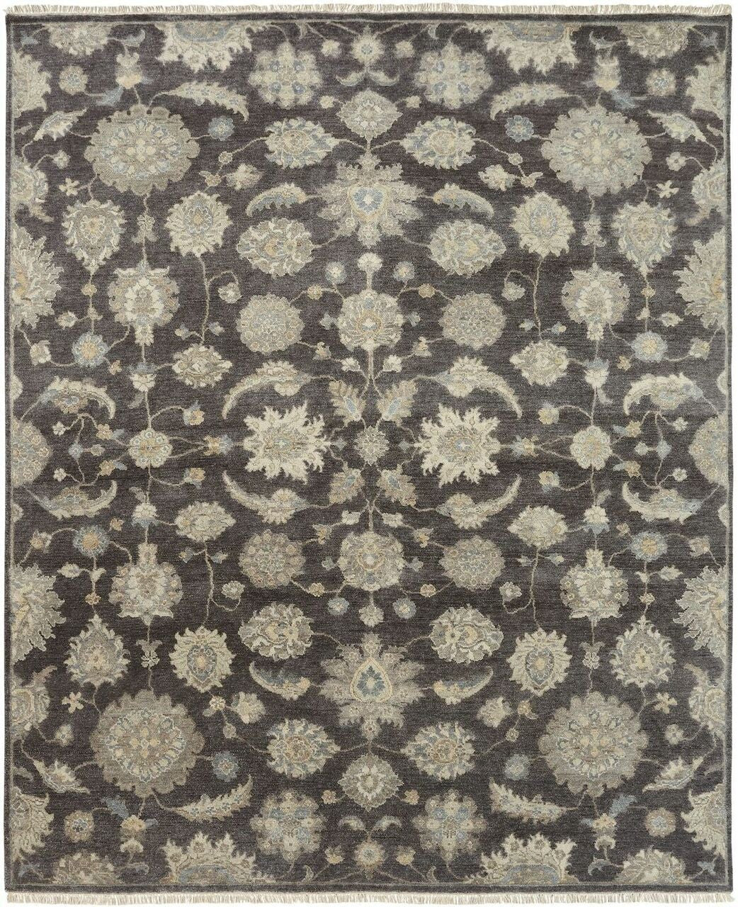 Hand Knotted Wool Transitional Rug KOU4700