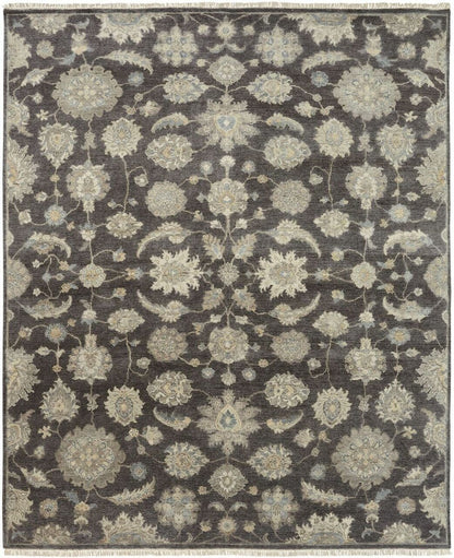 Hand Knotted Wool Transitional Rug KOU4700
