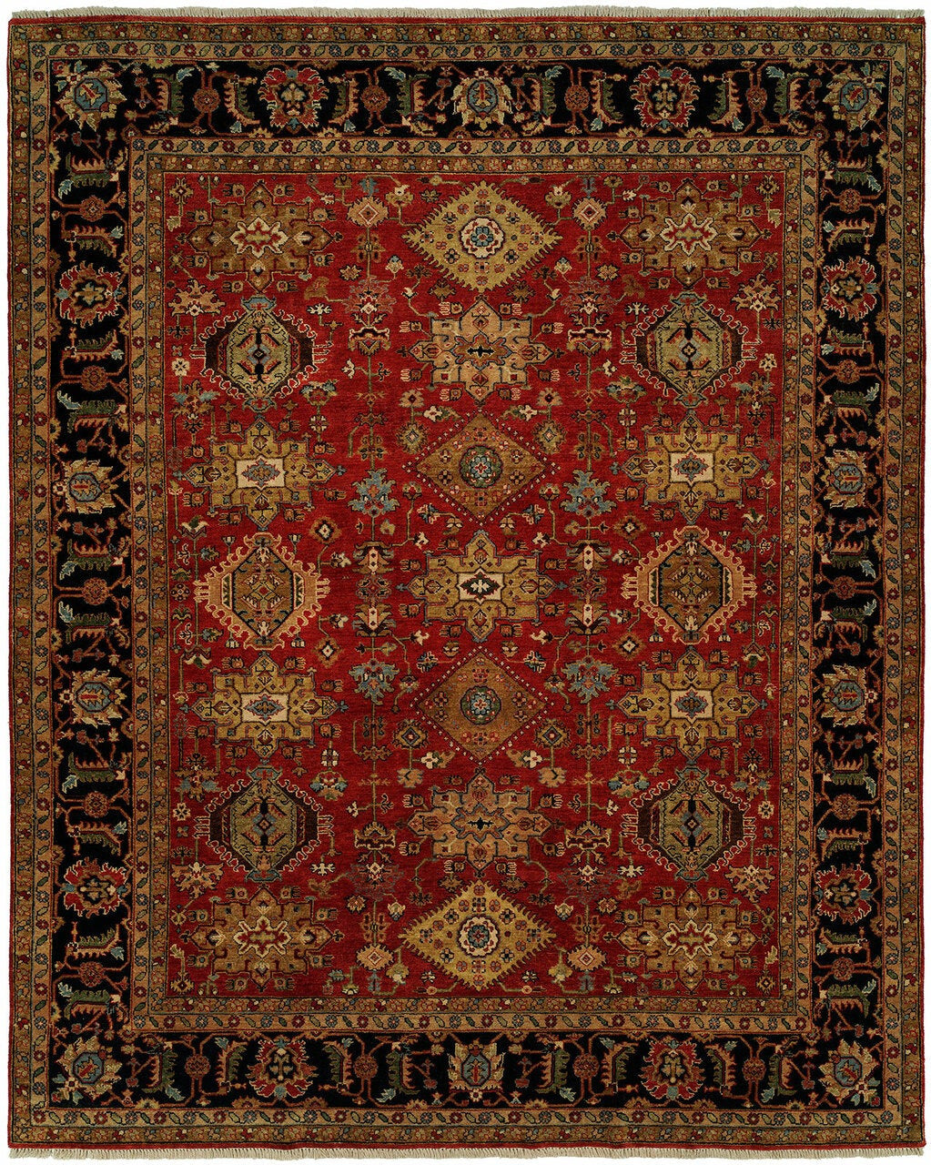 Hand Knotted Wool Southwest/Tribal Rug KPH9930