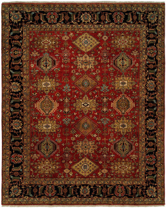 Hand Knotted Wool Southwest/Tribal Rug KPH9930