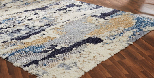 Hand Knotted Wool Modern Rug KPO0150