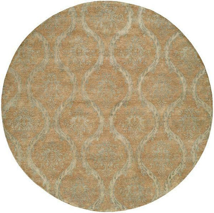 Hand Knotted Wool Ikat Rug KRM7240