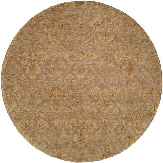 Hand Knotted Wool Ikat Rug KRM7290