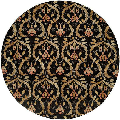 Hand Knotted Wool Ikat Rug KRM7320