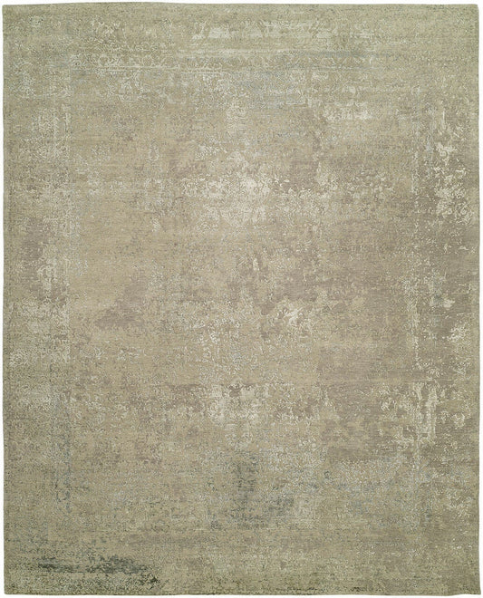 Hand Knotted Wool & Silk Classic/Fade Rug KRR0100