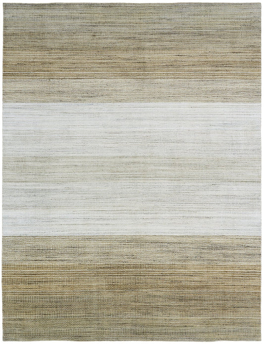 Hand Loom Wool & Silk Transitional Rug KSE2050