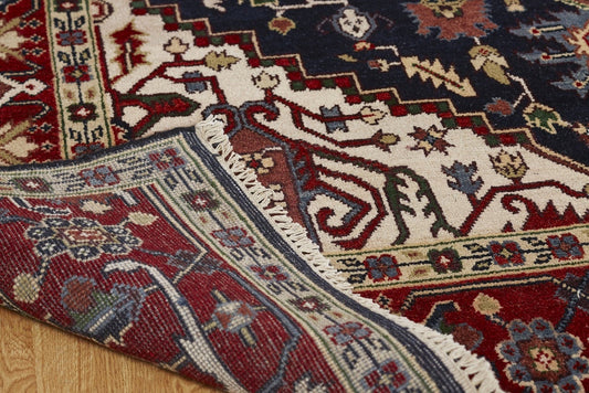 Hand Knotted Wool Tribal Heriz Rug KSR2010