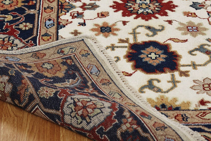 Hand Knotted Wool Traditional Rug KSR2070
