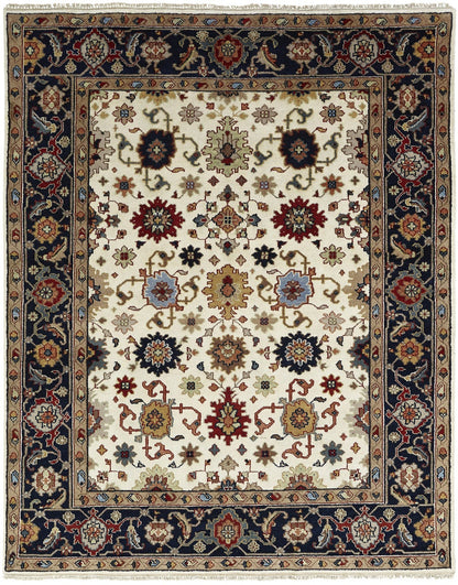 Hand Knotted Wool Traditional Rug KSR2070