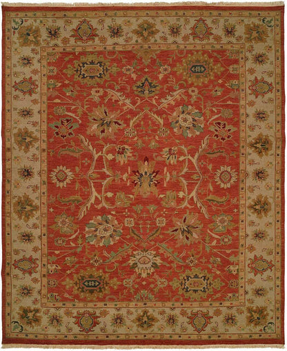 Hand Knotted Wool Traditional Rug KSU1150