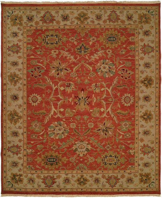 Hand Knotted Wool Traditional Rug KSU1150