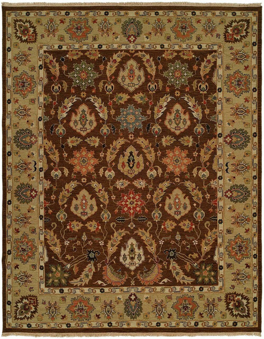 Hand Knotted Wool Traditional Rug KSU1590