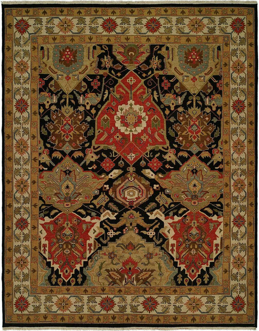 Hand Knotted Wool Southwest/Tribal Rug KSU2240