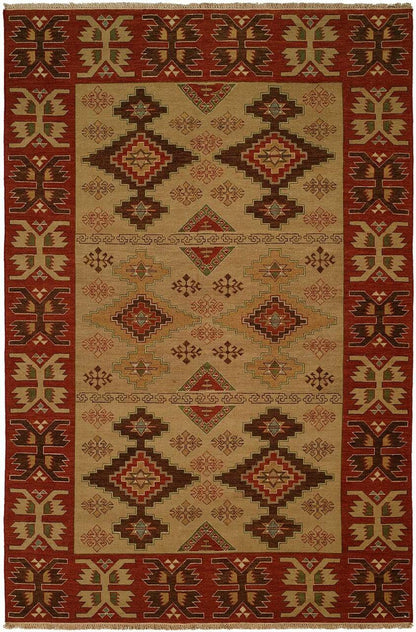 Hand Knotted Wool Nomadic Rug KSU2290