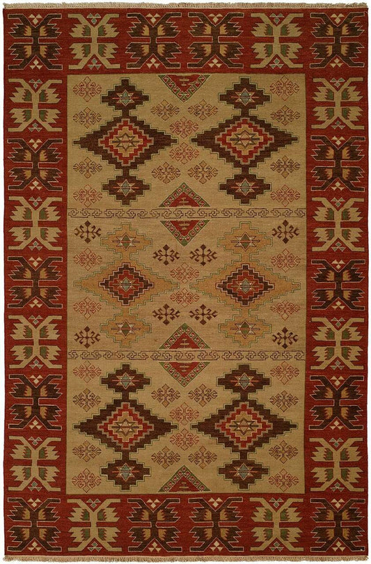 Hand Knotted Wool Nomadic Rug KSU2290