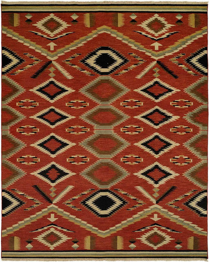 Hand Knotted Wool Nomadic Rug KSU2330