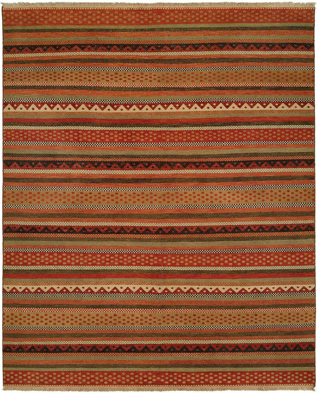 Hand Knotted Wool Nomadic Rug KSU2340