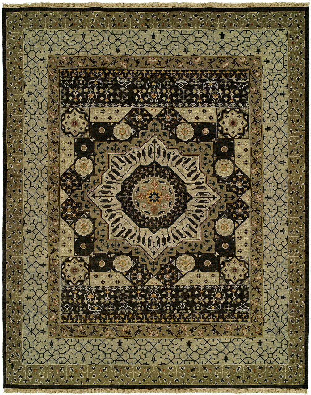 Hand Knotted Wool Mamluk Rug KSU2730