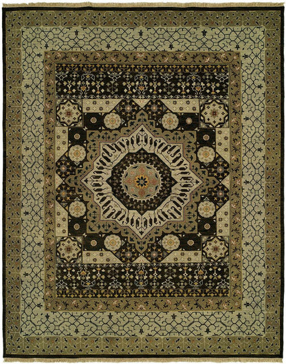 Hand Knotted Wool Mamluk Rug KSU2730