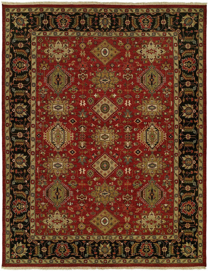 Hand Knotted Wool Southwest/Tribal Rug KSU2750