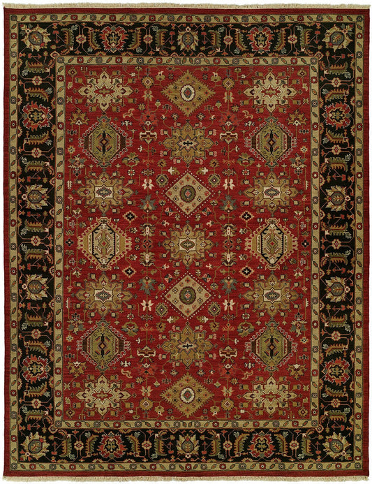 Hand Knotted Wool Southwest/Tribal Rug KSU2750