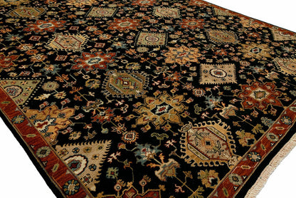 Hand Knotted Wool Southwest/Tribal Rug KSU2780