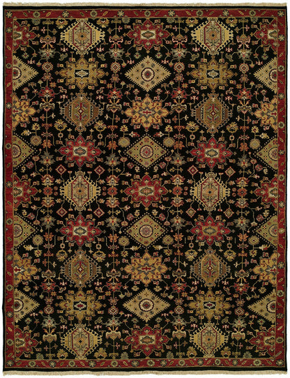 Hand Knotted Wool Southwest/Tribal Rug KSU2780