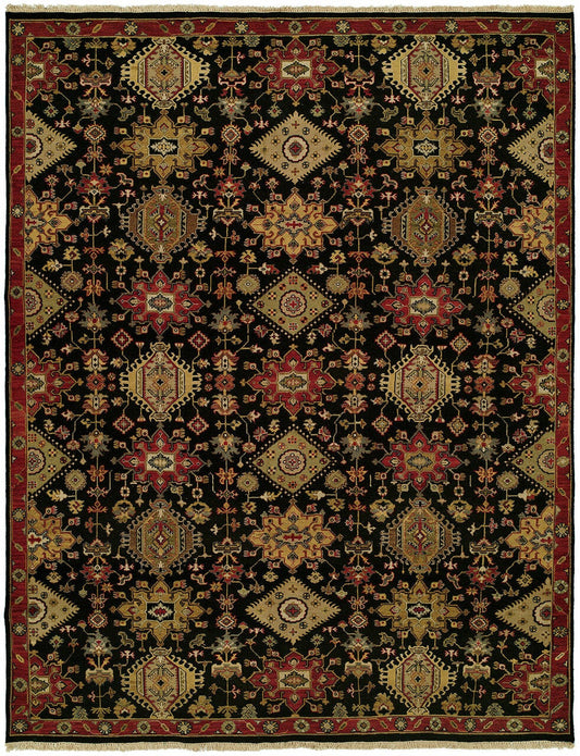 Hand Knotted Wool Southwest/Tribal Rug KSU2780
