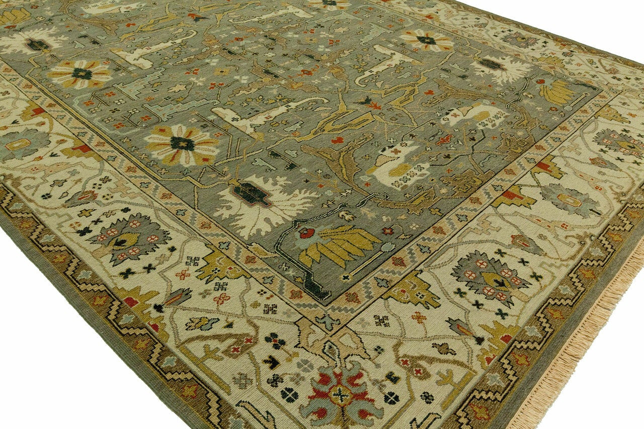 Hand Knotted Wool Southwest/Tribal Rug KSU2790
