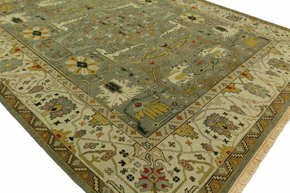 Hand Knotted Wool Southwest/Tribal Rug KSU2790