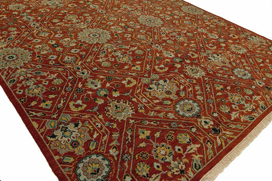 Hand Knotted Wool Nomadic Rug KSU4770