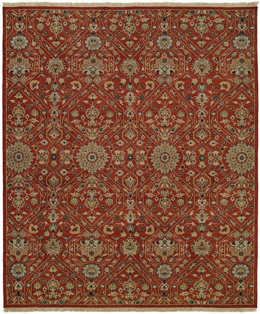 Hand Knotted Wool Nomadic Rug KSU4770